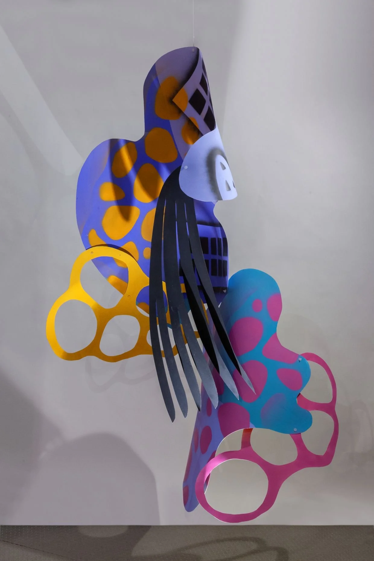 Anti-Gravity, acrylic on polystyrene