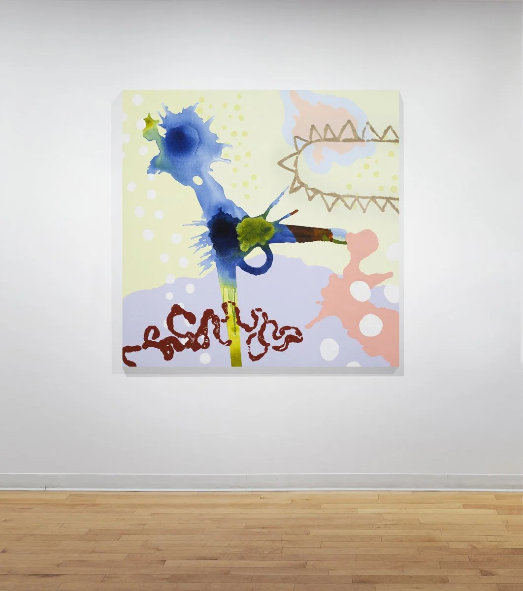 Stretch, acrylic on canvas, 48" x 48"