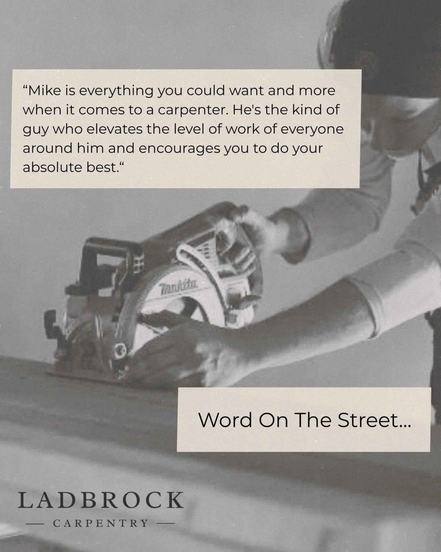 Kind words from a local Contractor&hellip;

Testimonials like this make me proud of what I set out to do when I throw on a tool belt. I&rsquo;m so grateful to get to work with discerning clients, contractors, designers and homeowners. 

The trades ca