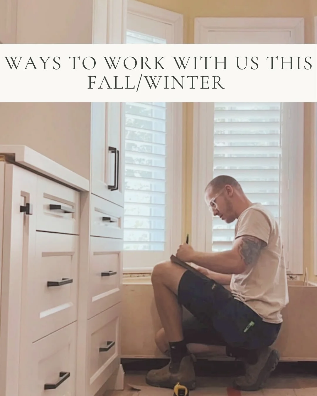 Whether you&rsquo;re building a new house or renovating your old, we treat every job the same way with a focus on clean work, quality craftsmanship and top notch customer service. 

This fall/winter is filling up but we are still taking inquiries for