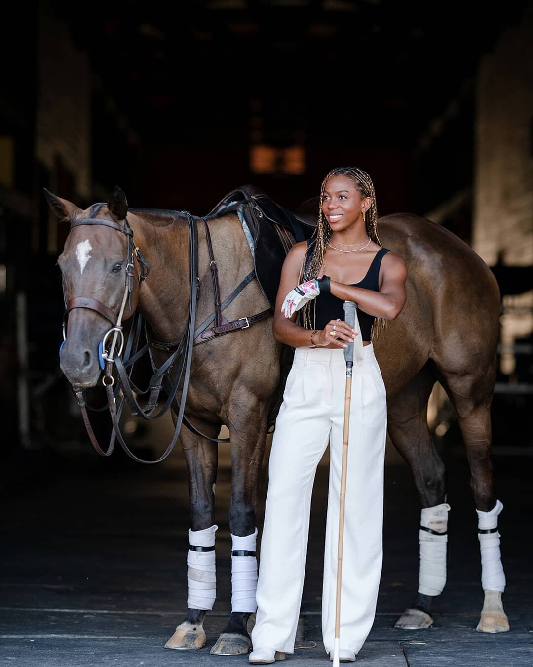 @kitanalajolie 🌟⁣
through the eyes of @kirstieeemarie⁣
⁣
🗞️ Commonly referred to as the Sport of Kings, Kitana hopes to change perceptions about the sport. &quot;I think most people have the wrong idea about polo because of the way it's been percei