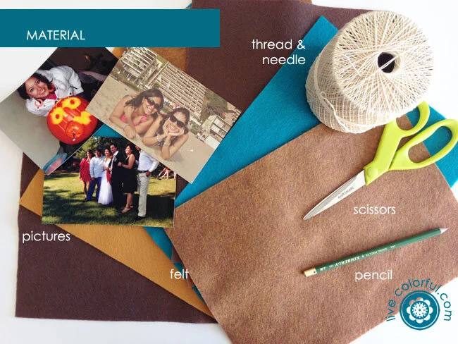 Bring a touch of warmth and nostalgia to your home this fall with a charming DIY garland that features all your favorite memories.  Materials