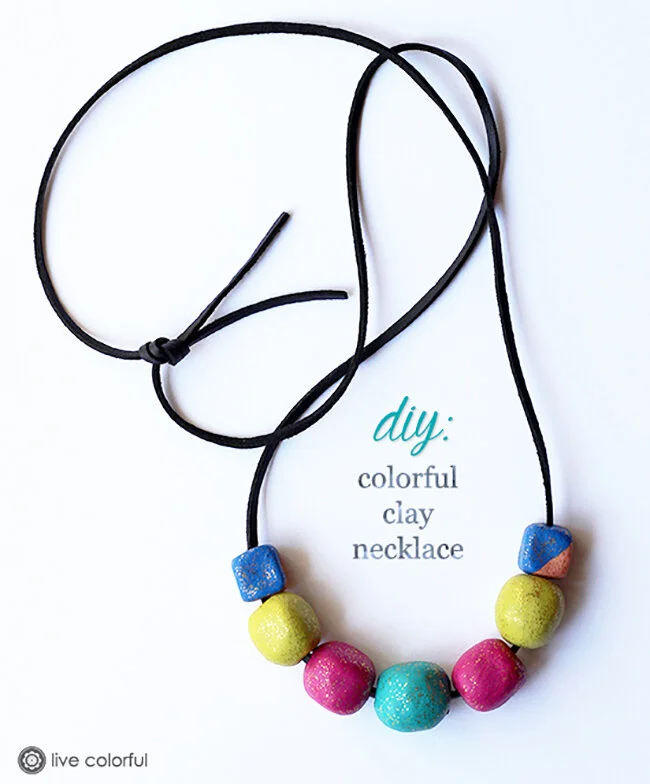 Tutorial: Collar Colorido Hecho con Arcilla