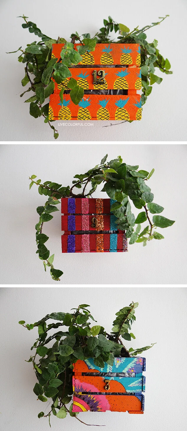 Como Hacer un Reloj de Pared con Macetas y Plantas!