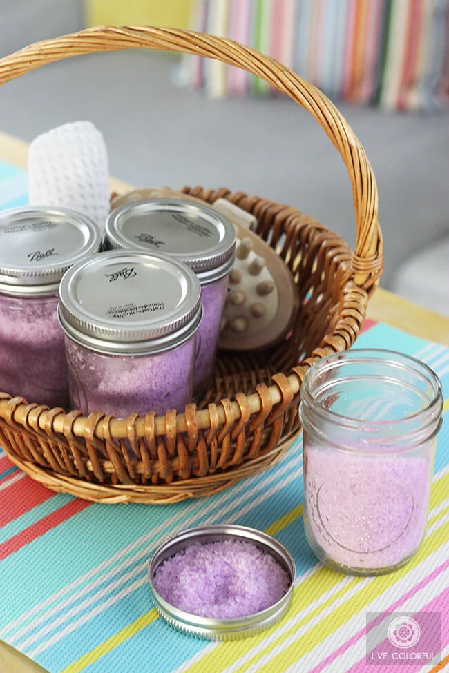 Como Hacer Sales de Baño Aromáticas y Coloridas