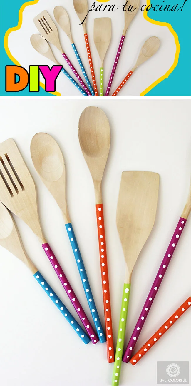 Pinta Tus Utensilios de Cocina!