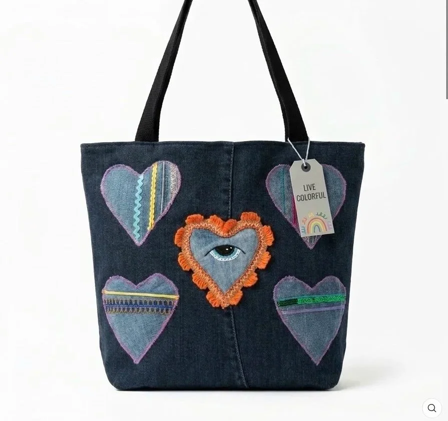 Handmade and upcycled pieces, made with color and care. Coming soon!
