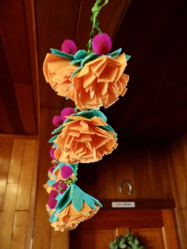 DIY Marigold Garland for Dia de Muertos: Step-by-Step Guide — Live Colorful