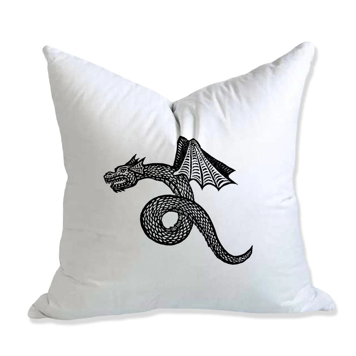 WESTERN SENSIBILITY — Dragon Pillow by Anomal Press
