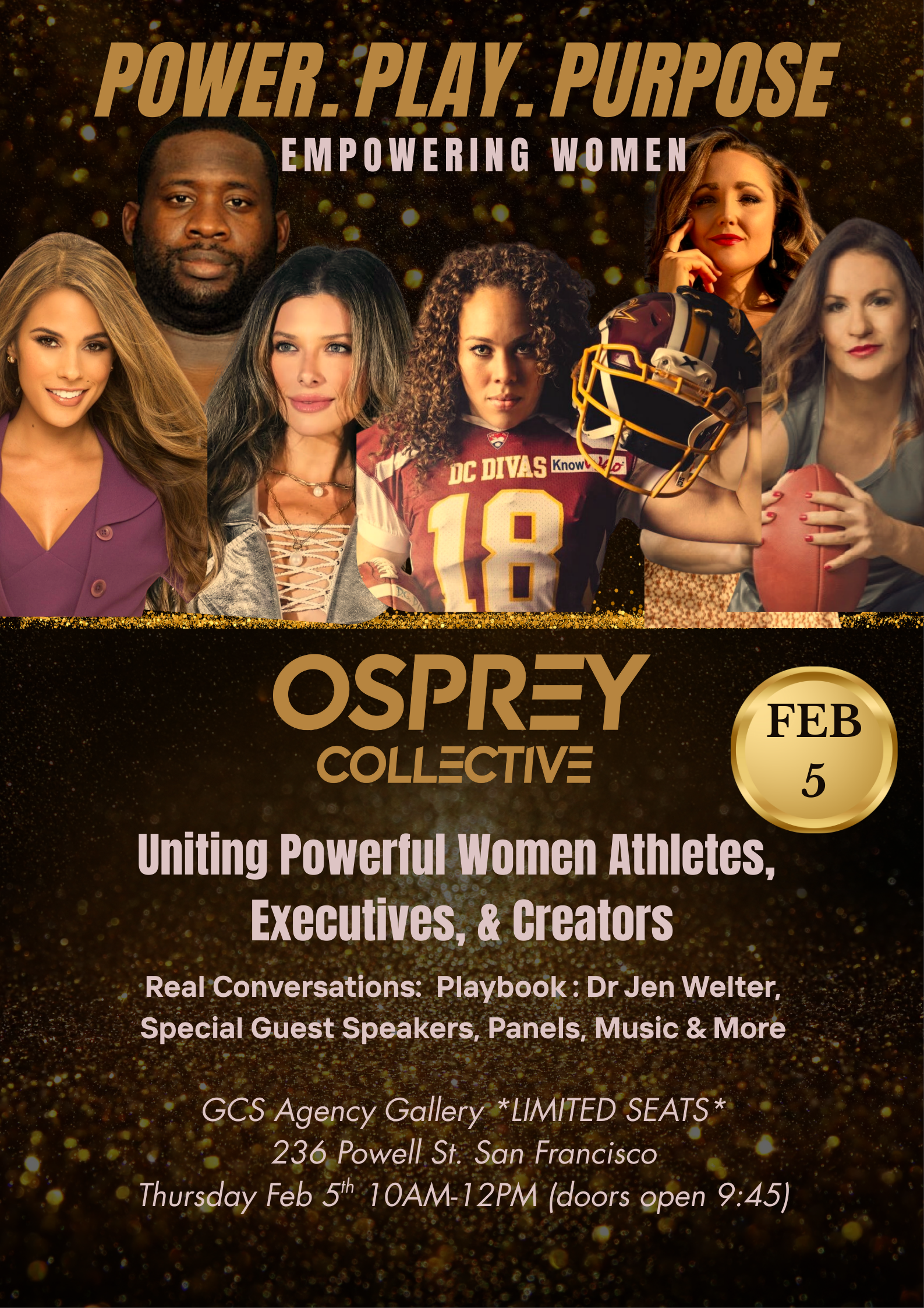 Super Bowl LX: Power, Play, Purpose: Empowering Women