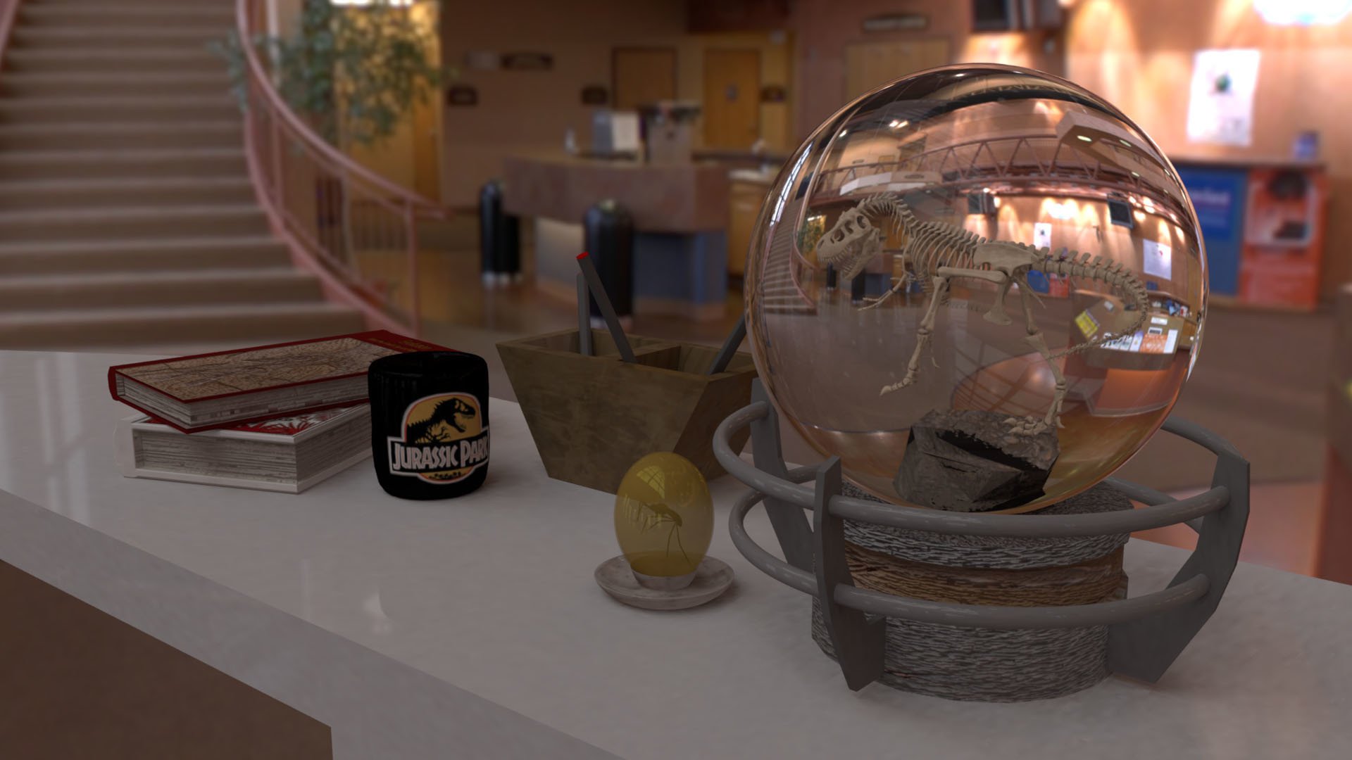 Glass Shader (Phong E)
