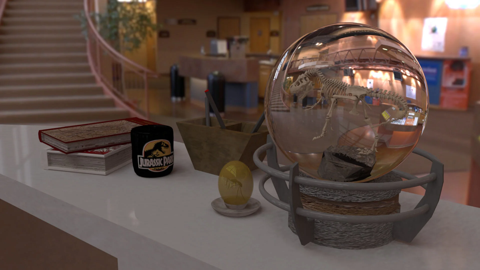 Glass Shader (Phong E)