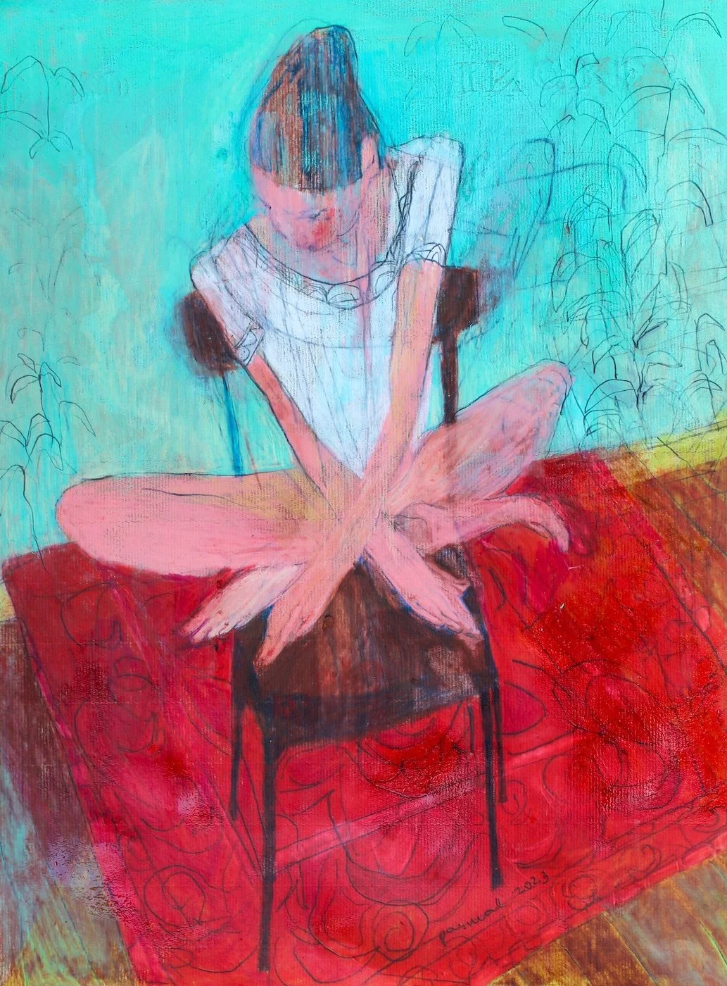 Crossed Legs