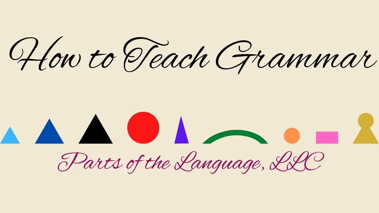 How to Teach Grammar!