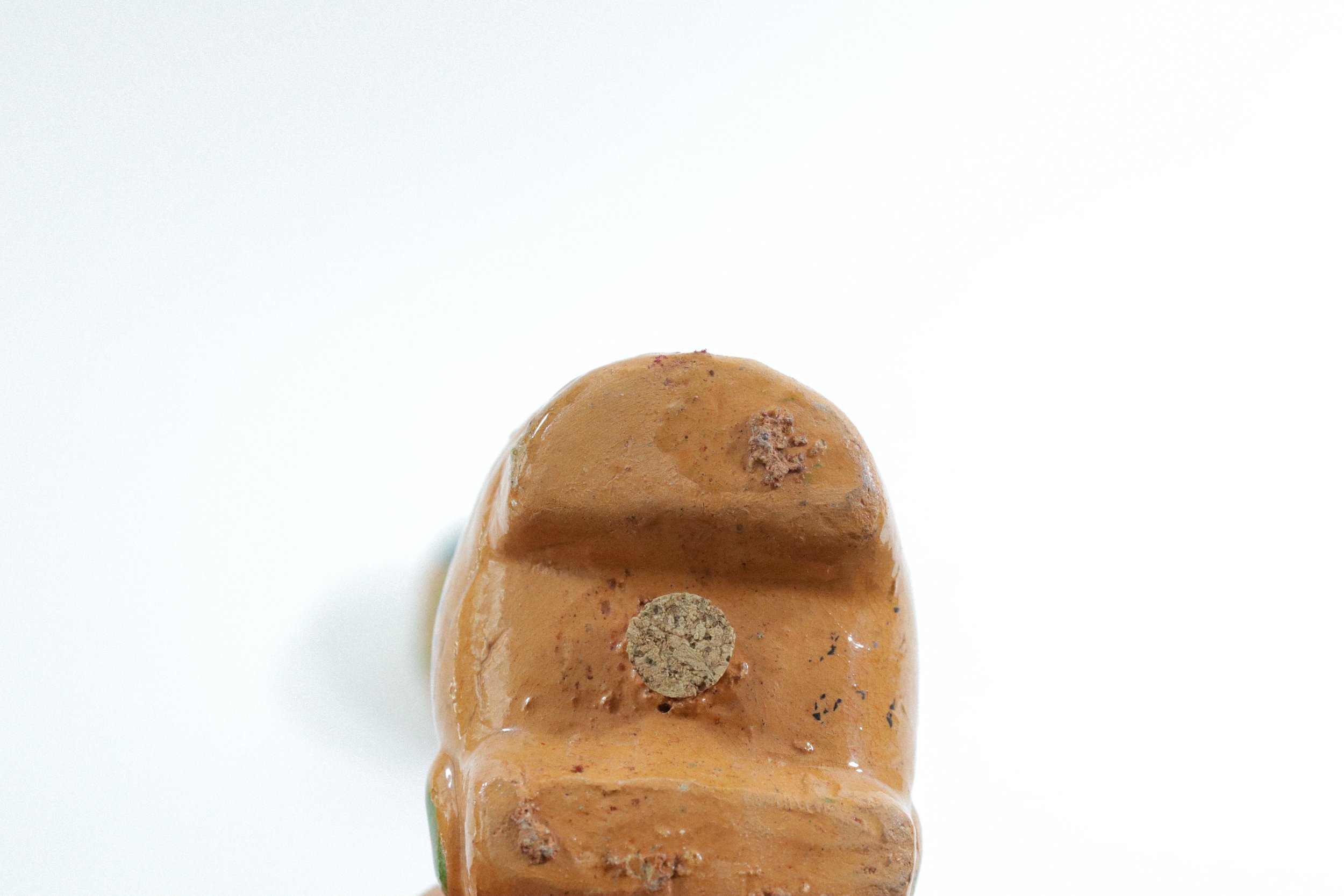 Set (2) of handpainted ceramic pig salt and pepper shakers. Made in Mexico.