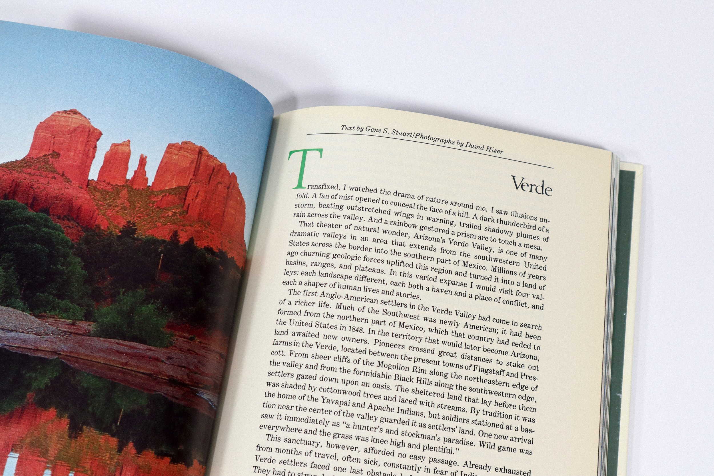 Vintage hardcover copy of National Geographic Society's Exploring Americas Valleys. Published in 1984. 200 pages.