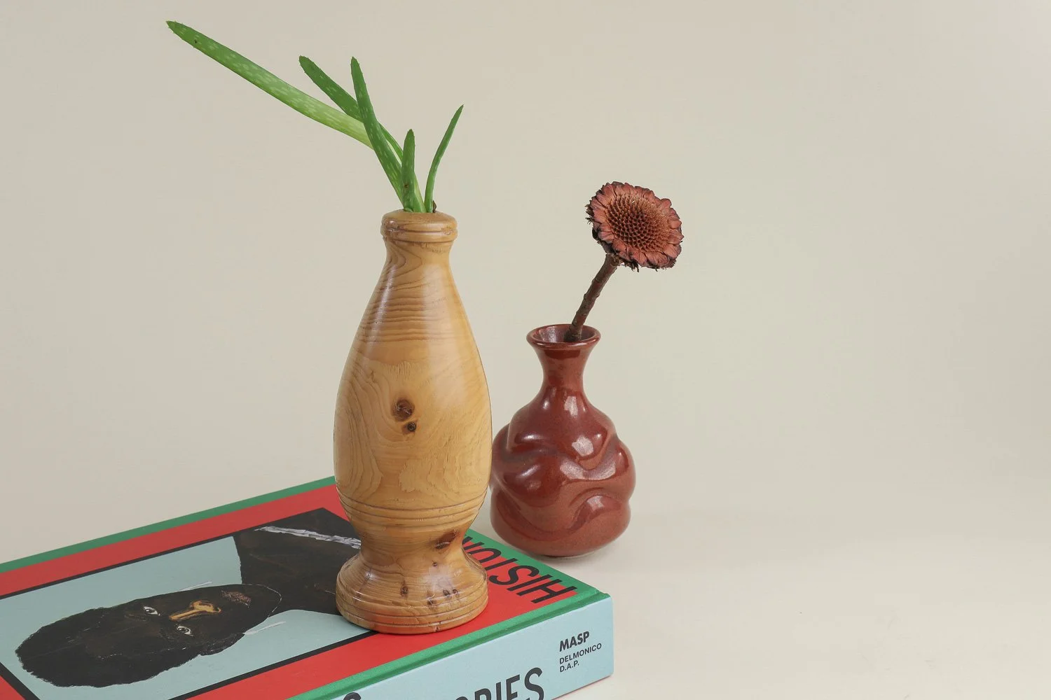 Spruce Wood Bud Vase