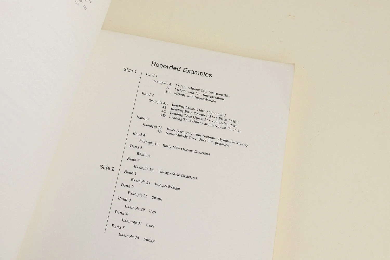 Vintage softcover copy of A Study of Jazz, Second Edition by Paul O.W. Tanner and Maurice Gerow.