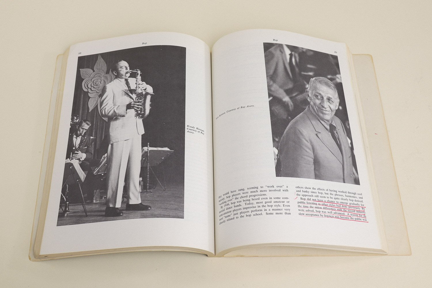 Vintage softcover copy of A Study of Jazz, Second Edition by Paul O.W. Tanner and Maurice Gerow.