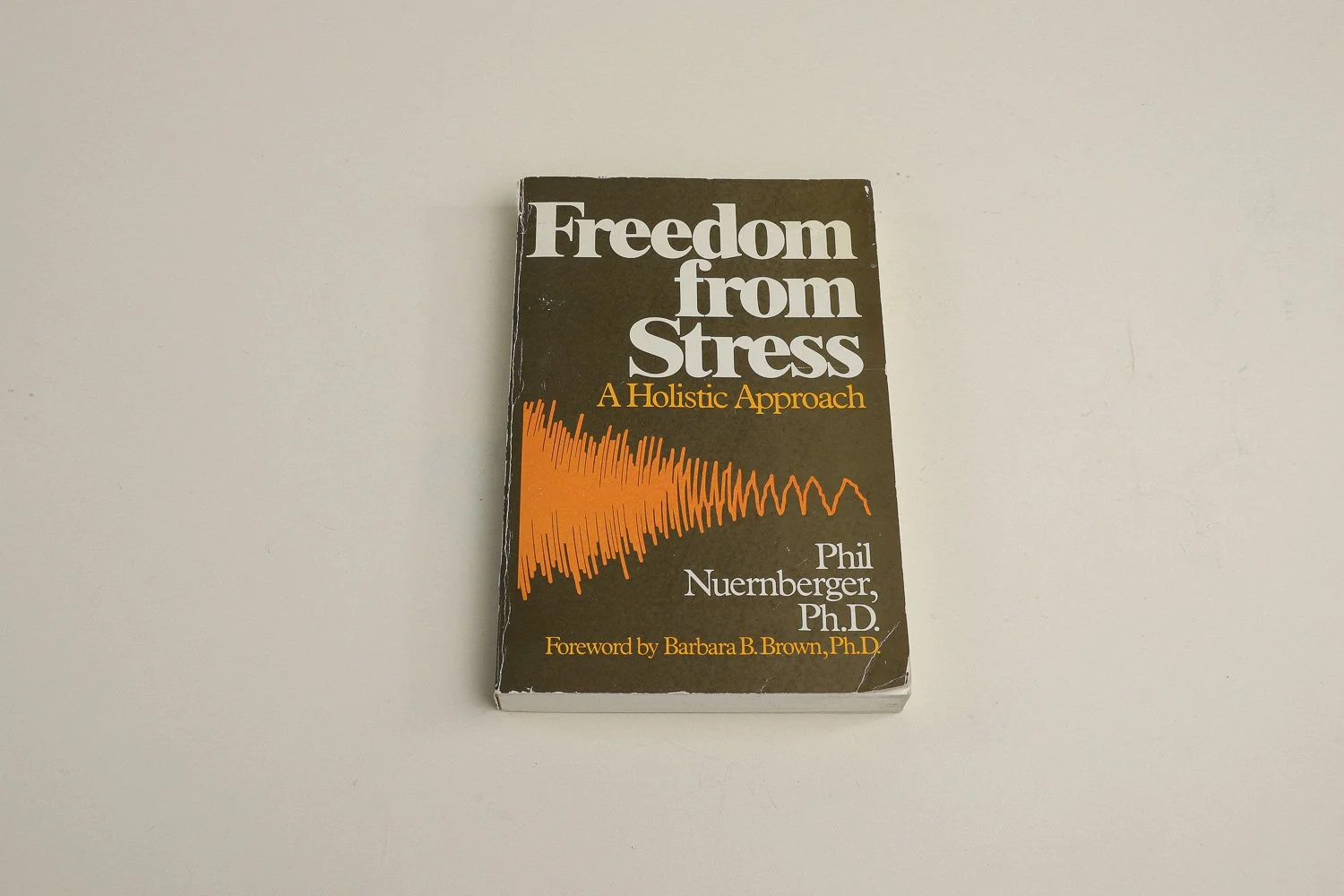 Vintage softcover copy of Freedom from Stress: A Holistic Approach by Phil Nuernberger, Ph.D.