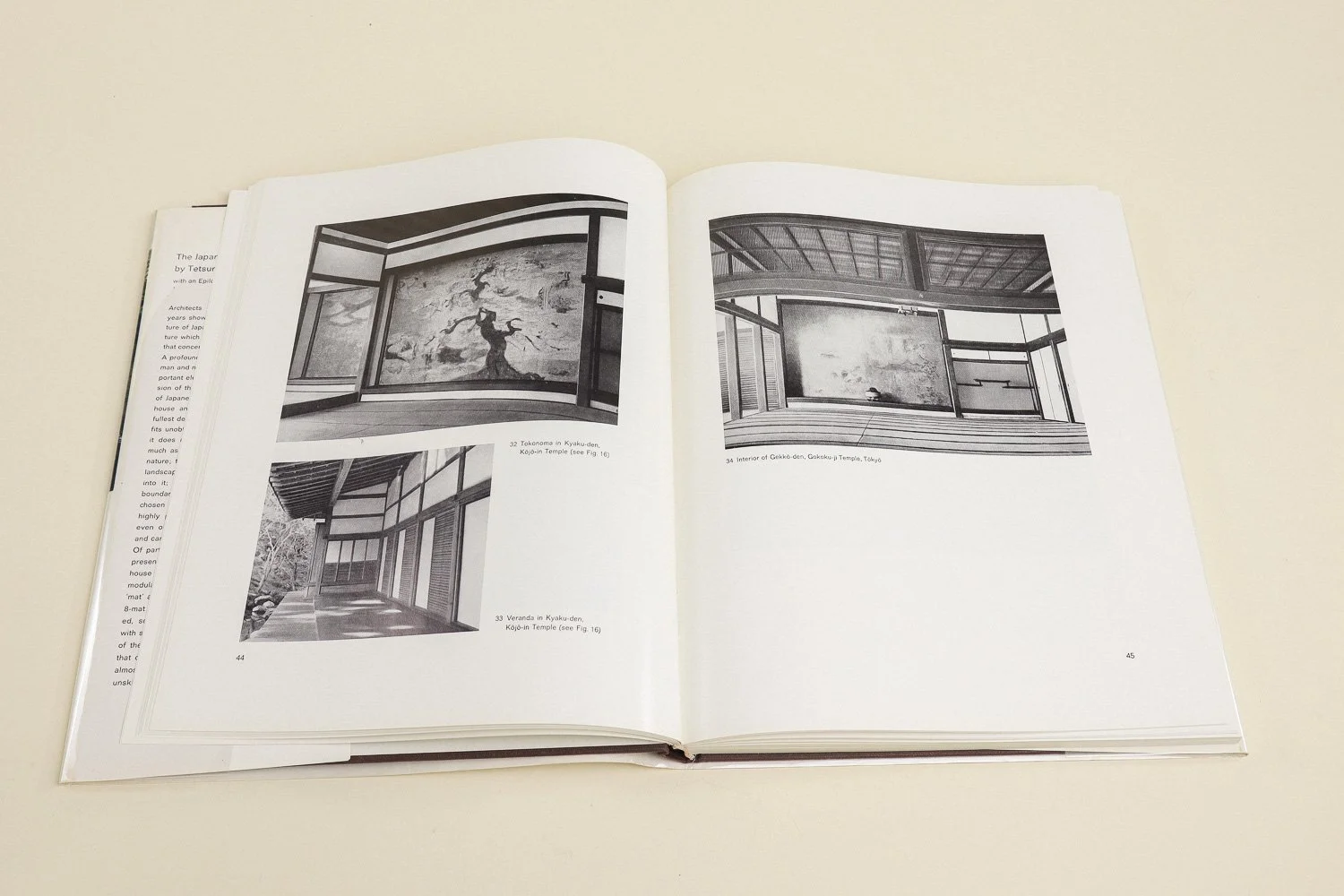 Vintage hardcover copy of The Japanese House and Garden by Tetsuro Yoshida. First published in 1955 by Praeger Publishers, this is the revised edition from 1969.