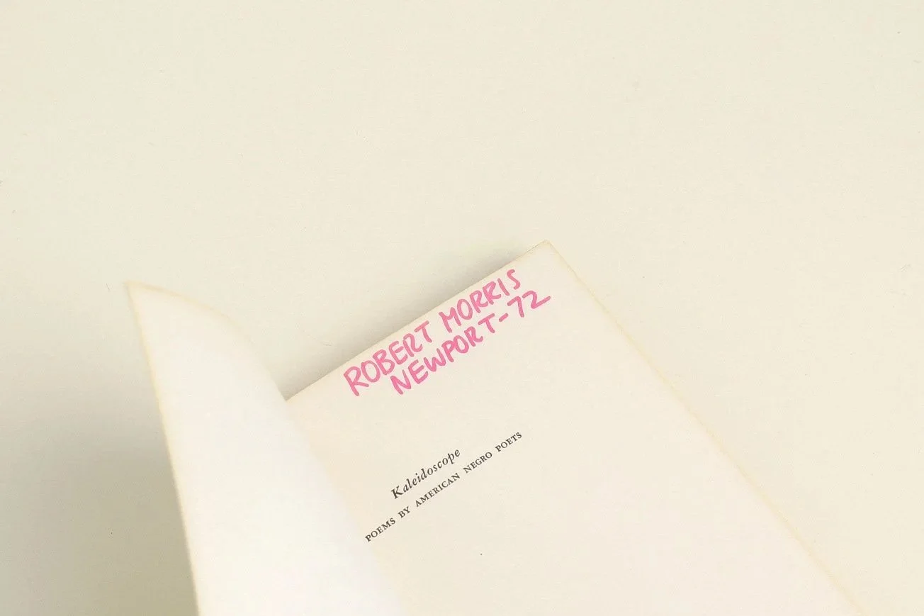 Vintage softcover copy of Kaleidoscope, a collection of poems by Black American poets, edited by Robert Hayden. Published in 1967 by Harcort, Brace & World, Inc.