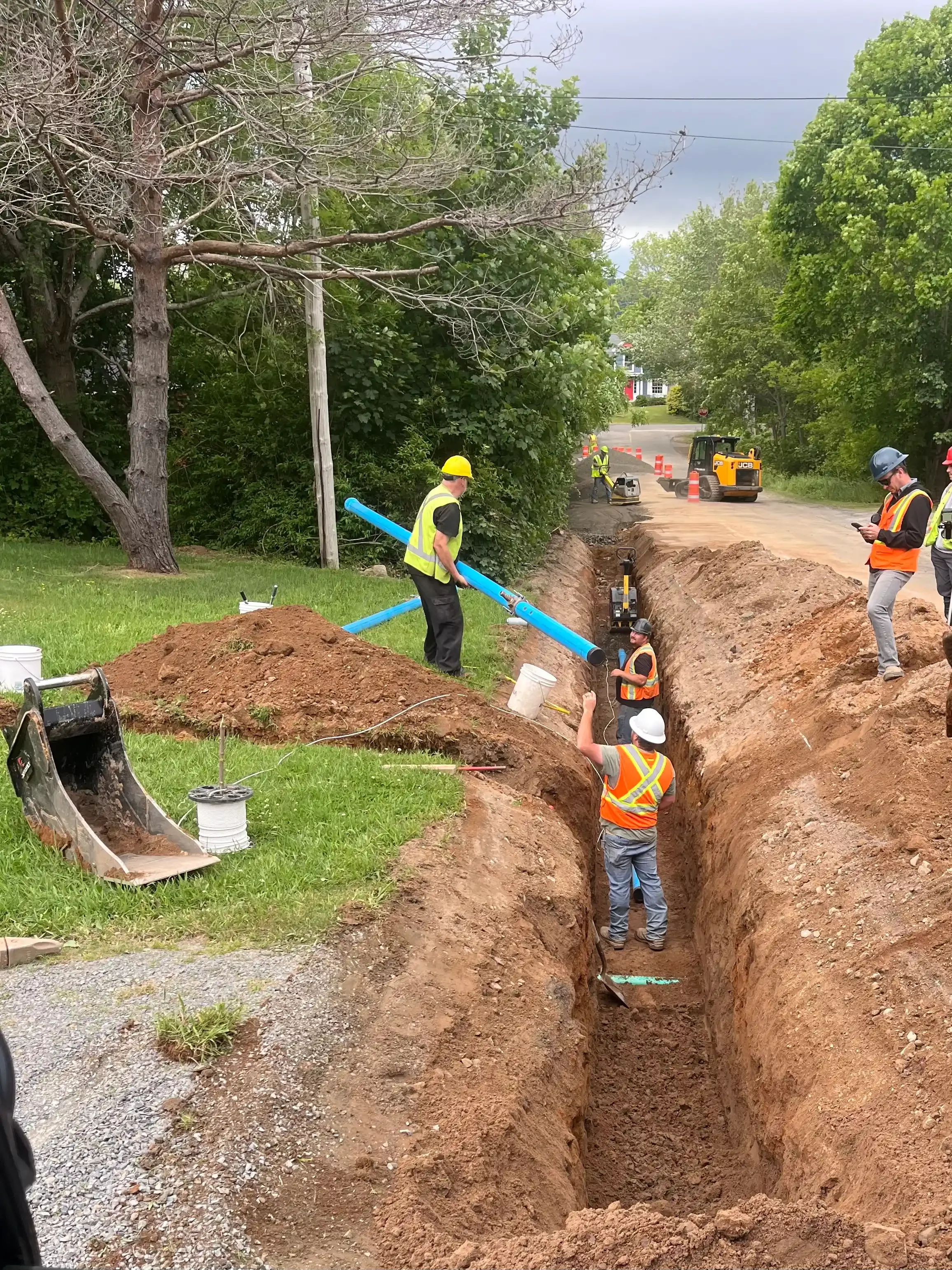Watermain Installation Commercial Excavation Project