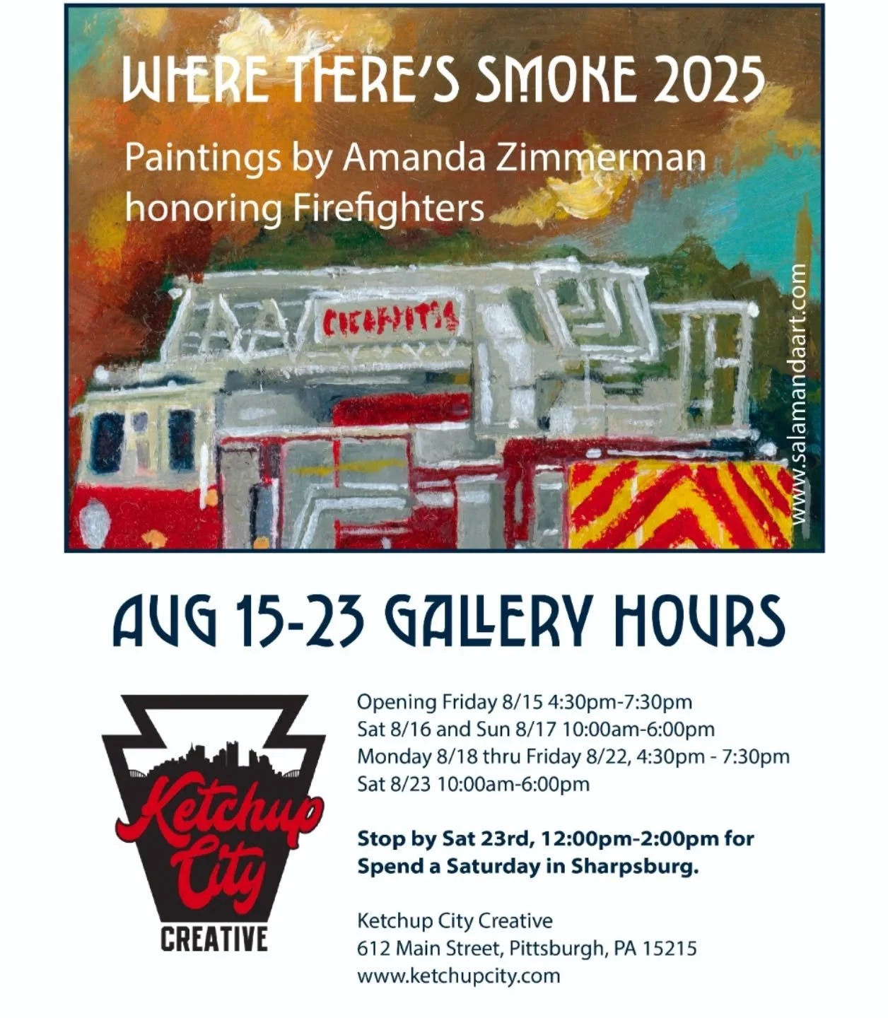 Opening Friday August 15 from 4:30-7:30!
