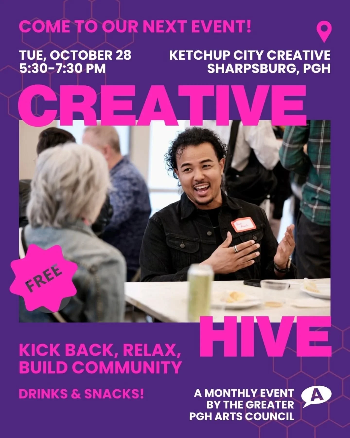 @pghartscouncil  we are so excited and we will be sharing the night with @prototypepgh and @atithistudios for a Creative Walk in Sharpsburg!!