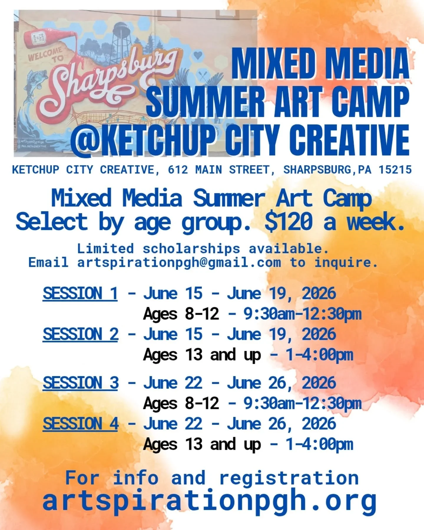 Great opportunity for young artists!