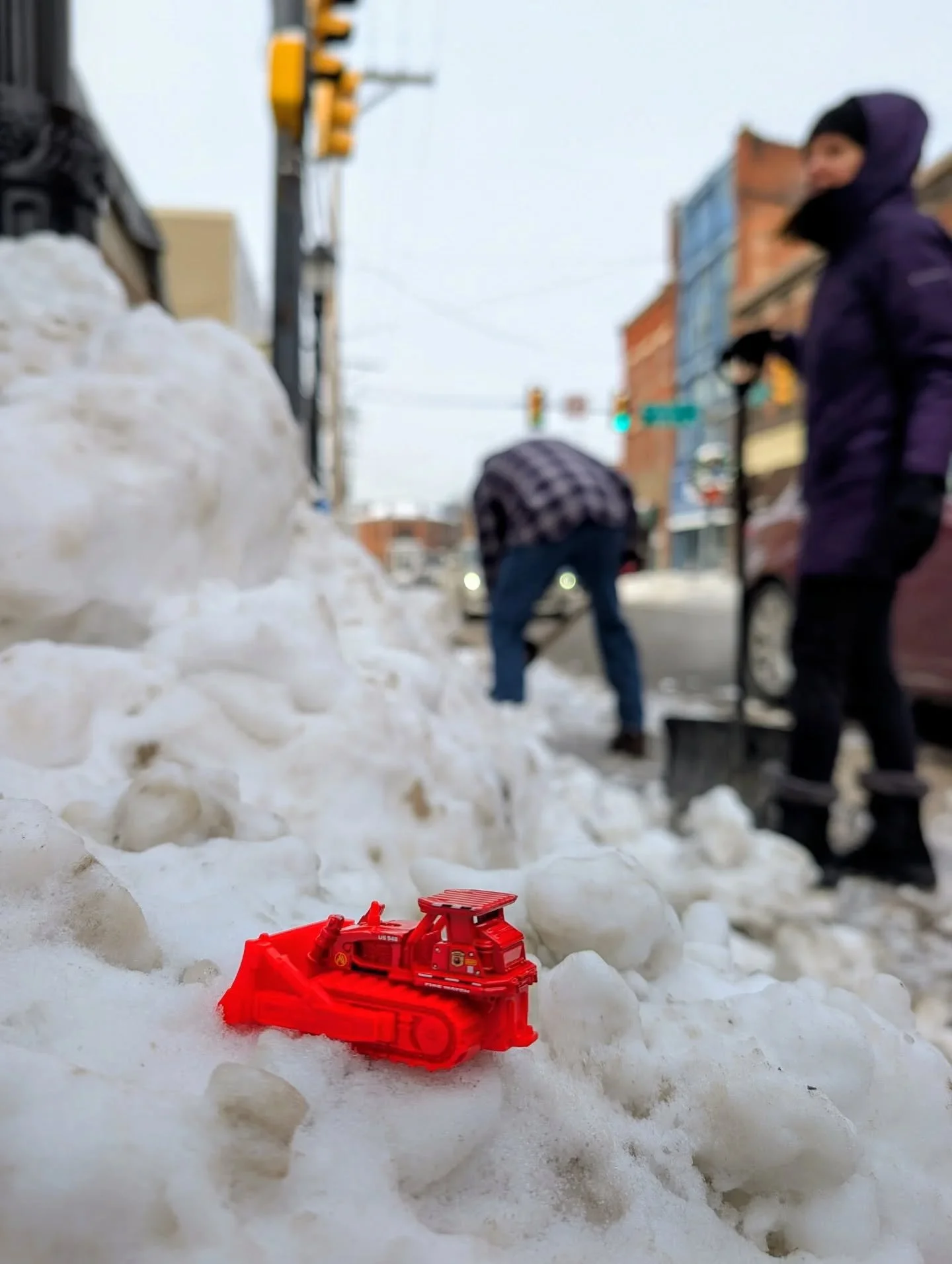 Today a large group of community members hand dug out as much as we could in Sharpsburg. It was hard work. We were supposed to get heavy equipment but it fell through. Tiny bulldozer did what it could. 😂

This has been a tough time for a lot of peop