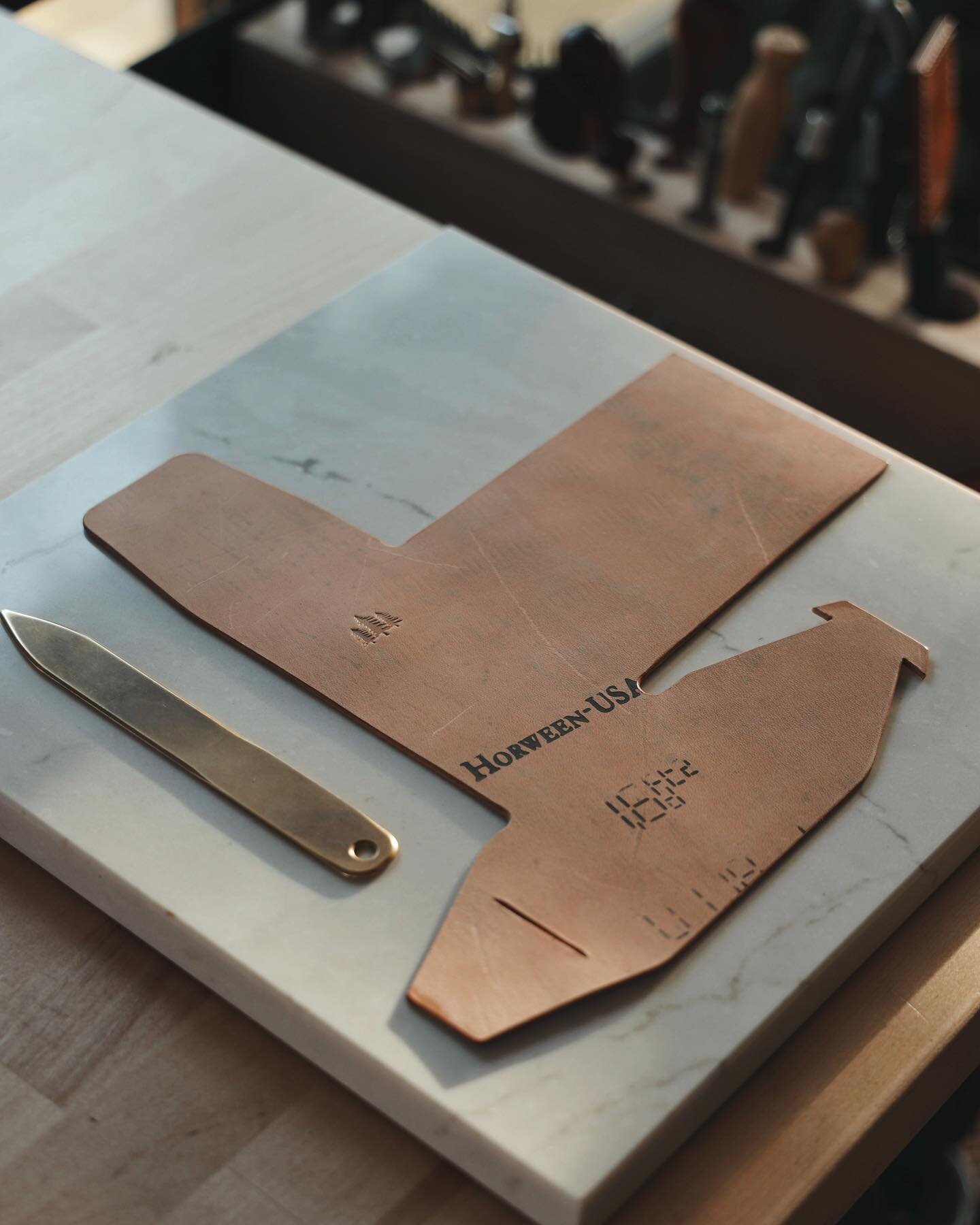 Unassembled Monroe in Natural Shell Cordovan 
&bull;
briarwoodleather.com