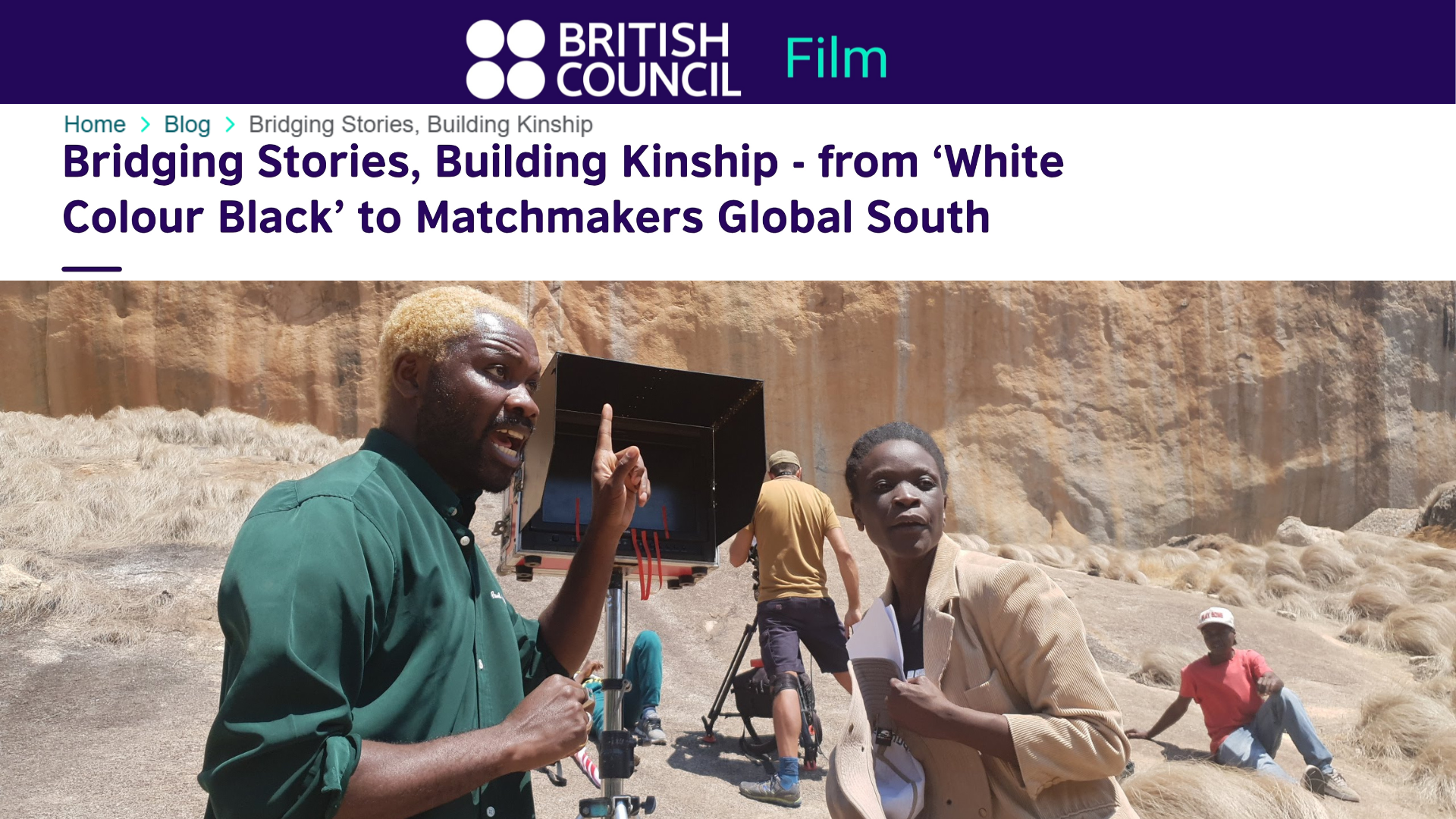 Bridging Stories, Building Kinship - from ‘White Colour Black’ to Matchmakers Global South