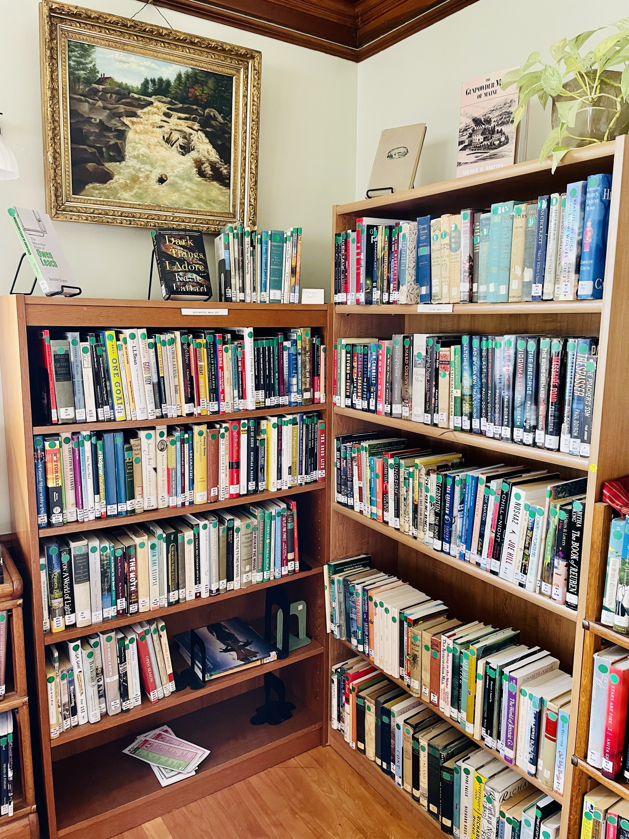 Check out the selection of Maine authors at SML!