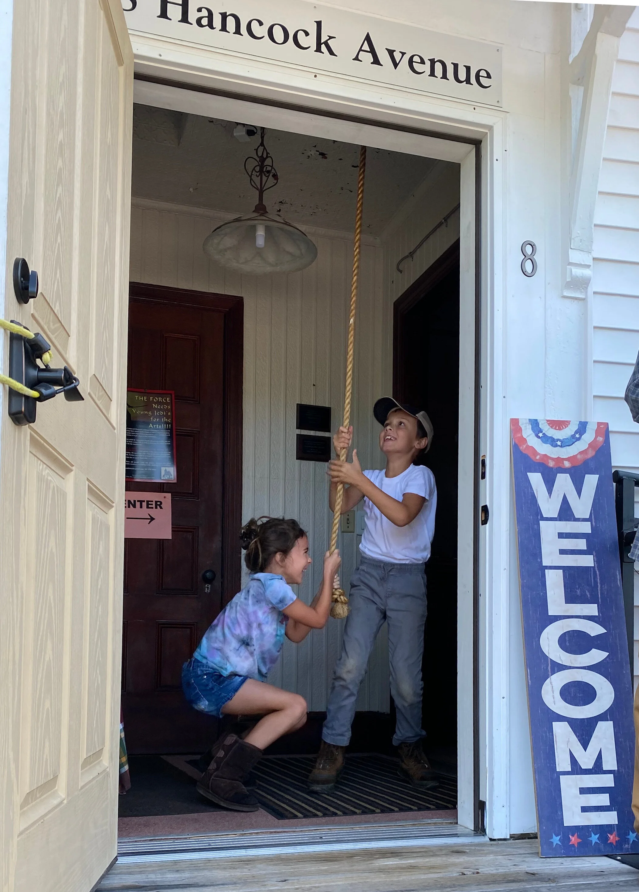 The bell rang out to signal the start of the 2021 Independence Day parade!