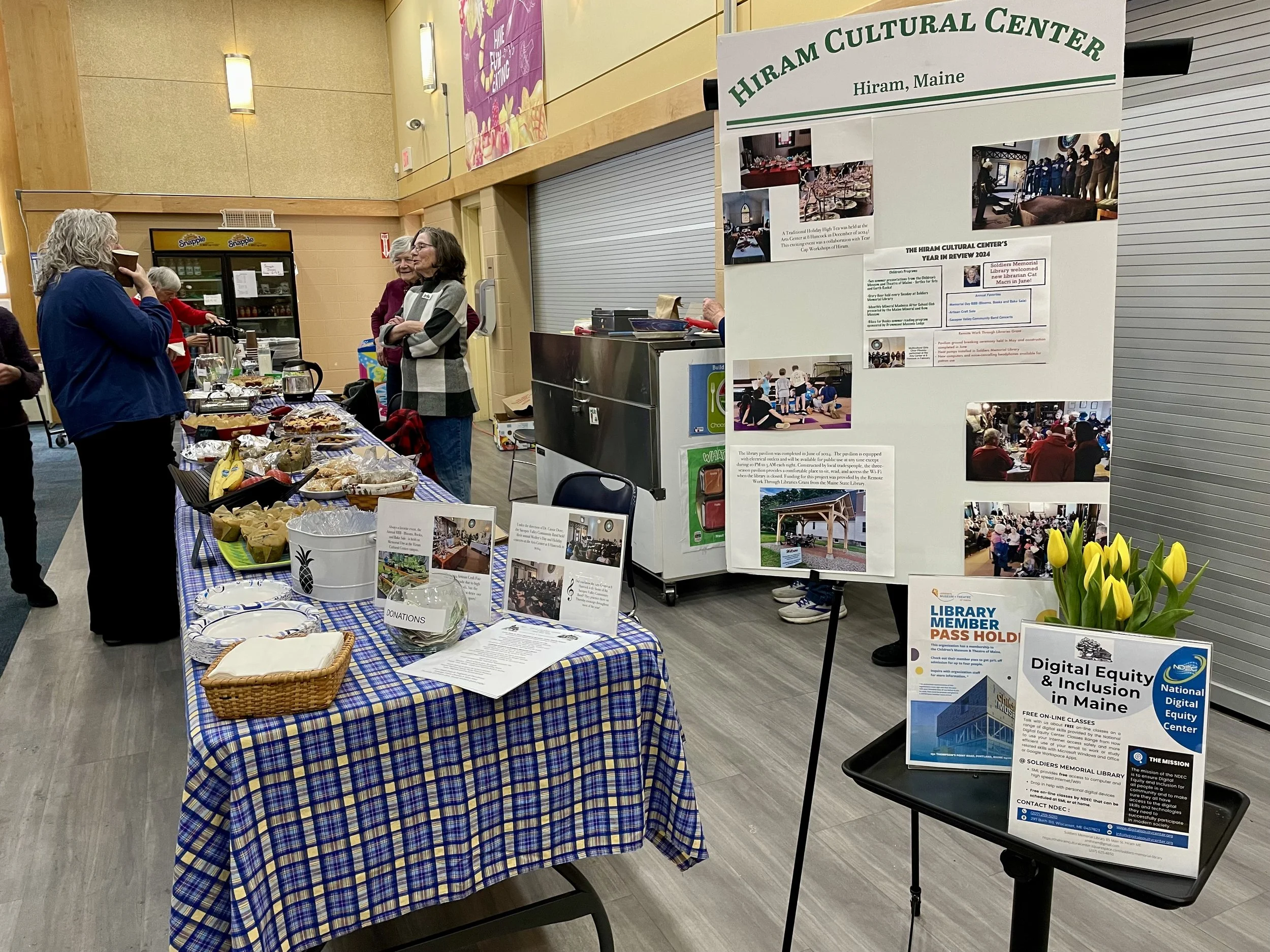 Don't miss breakfast at the Hiram Town Meeting!