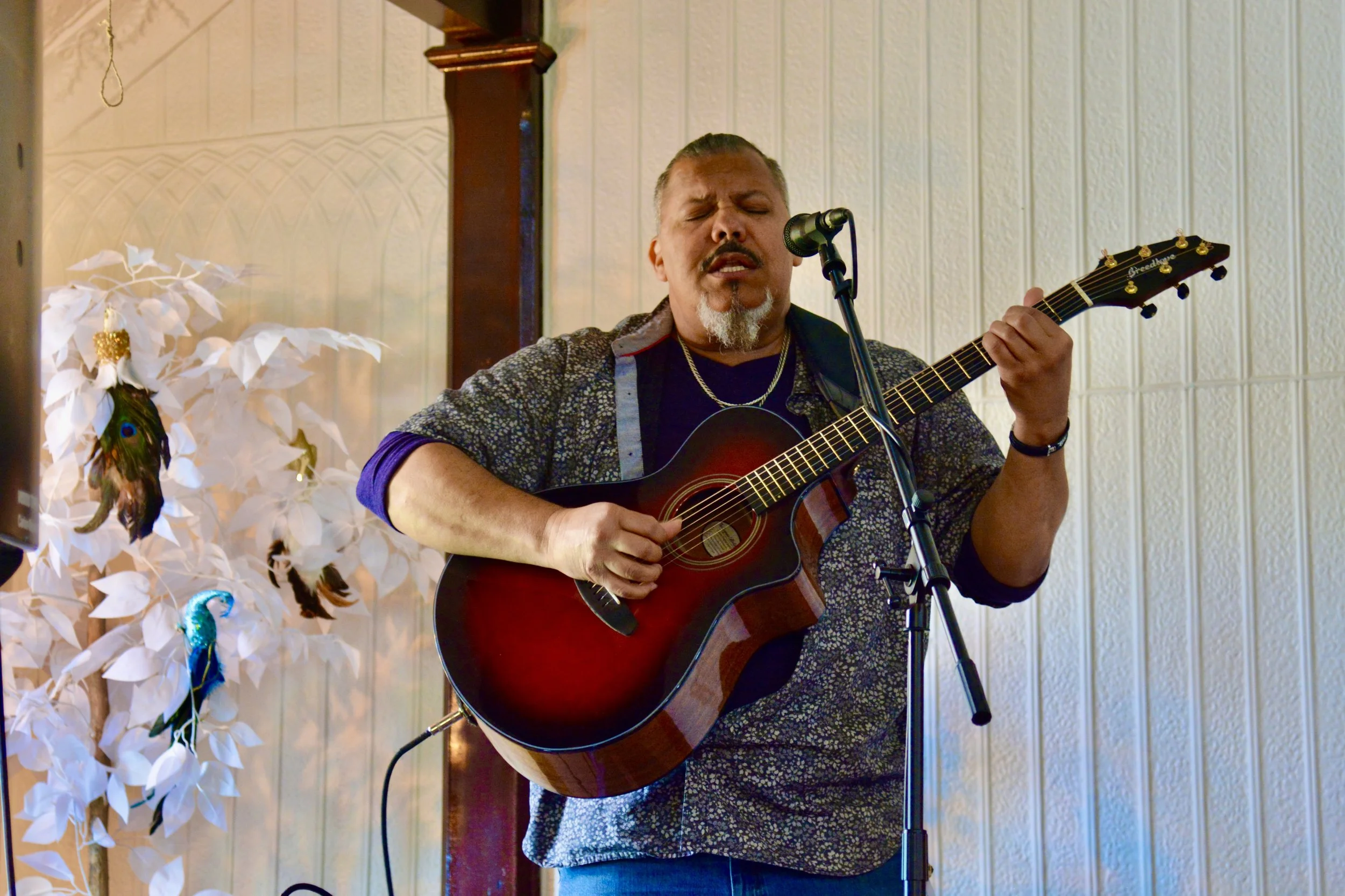 Carlos Olmeda performs during the BBB Sale