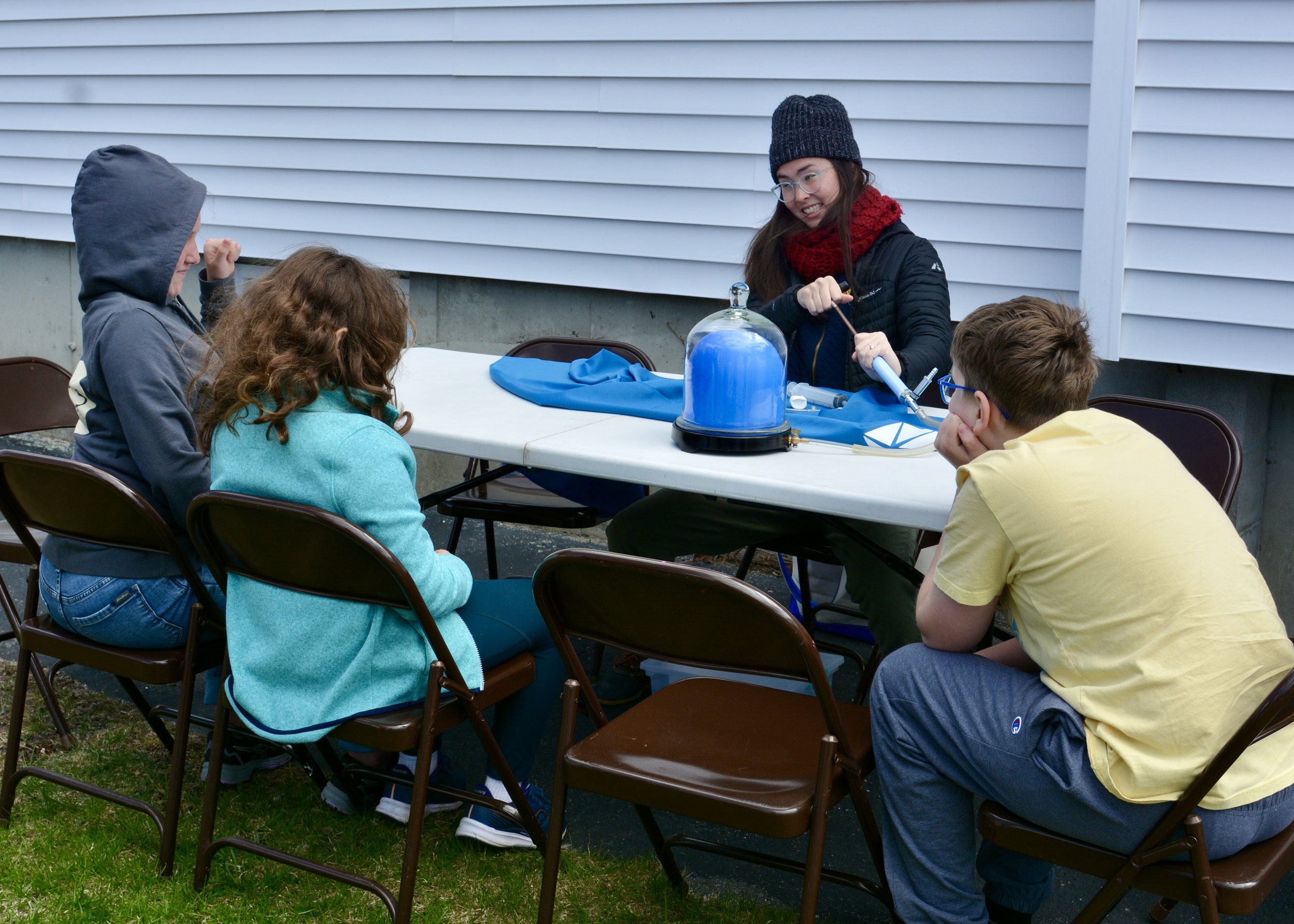 A Spring Open House event featured an exciting science presentation from the Children’s Museum and Theatre of Maine! 