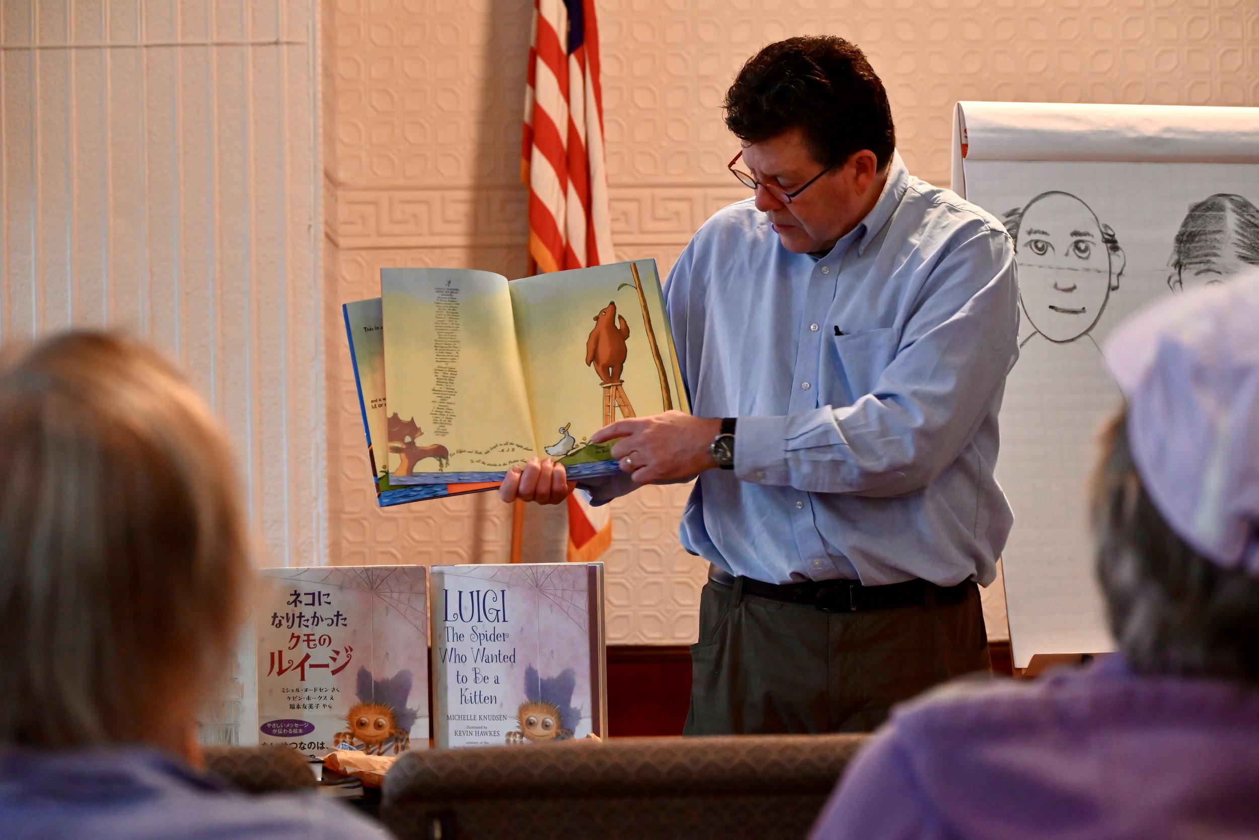 Maine illustrator Kevin Hawkes reads from one of his recent works!
