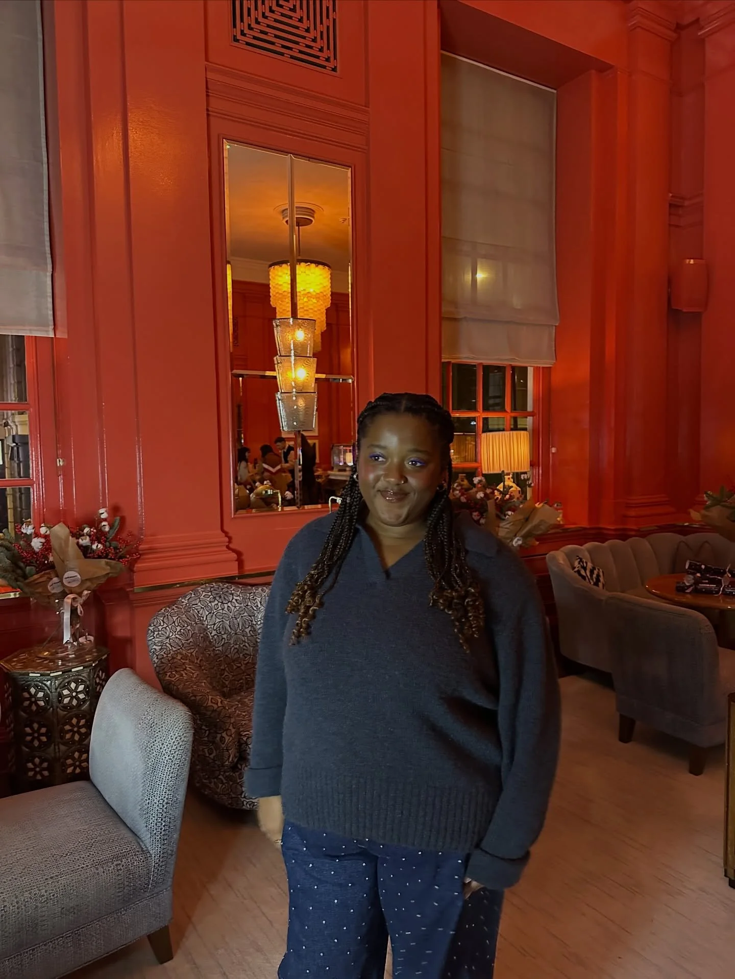 A festive afternoon with @cultbeauty 🤭🎄❤️