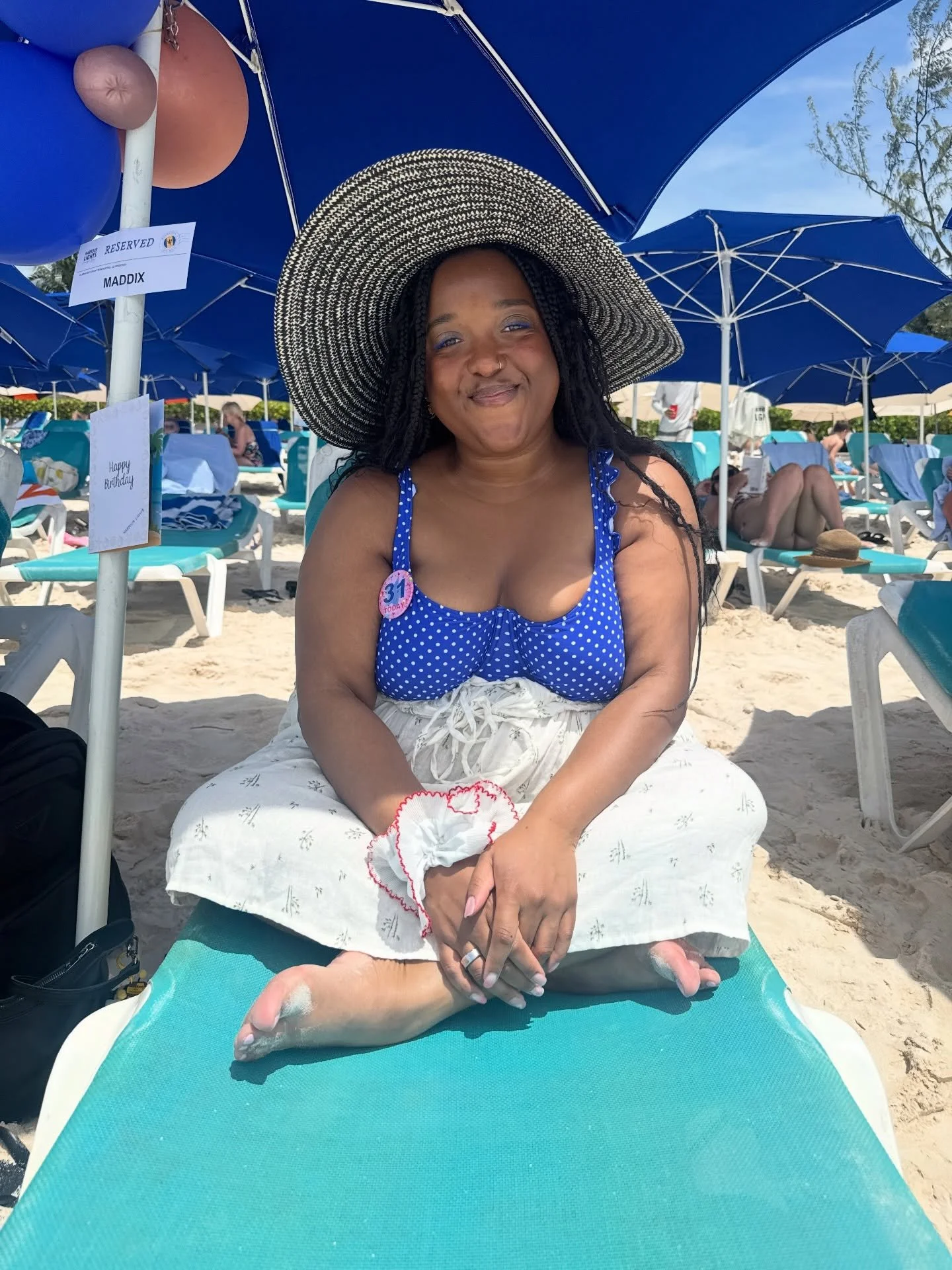 IT&rsquo;S MY BIRTHDAY! 🥳 Celebrating 31 in literal paradise 🏝️🧡🧡🧡