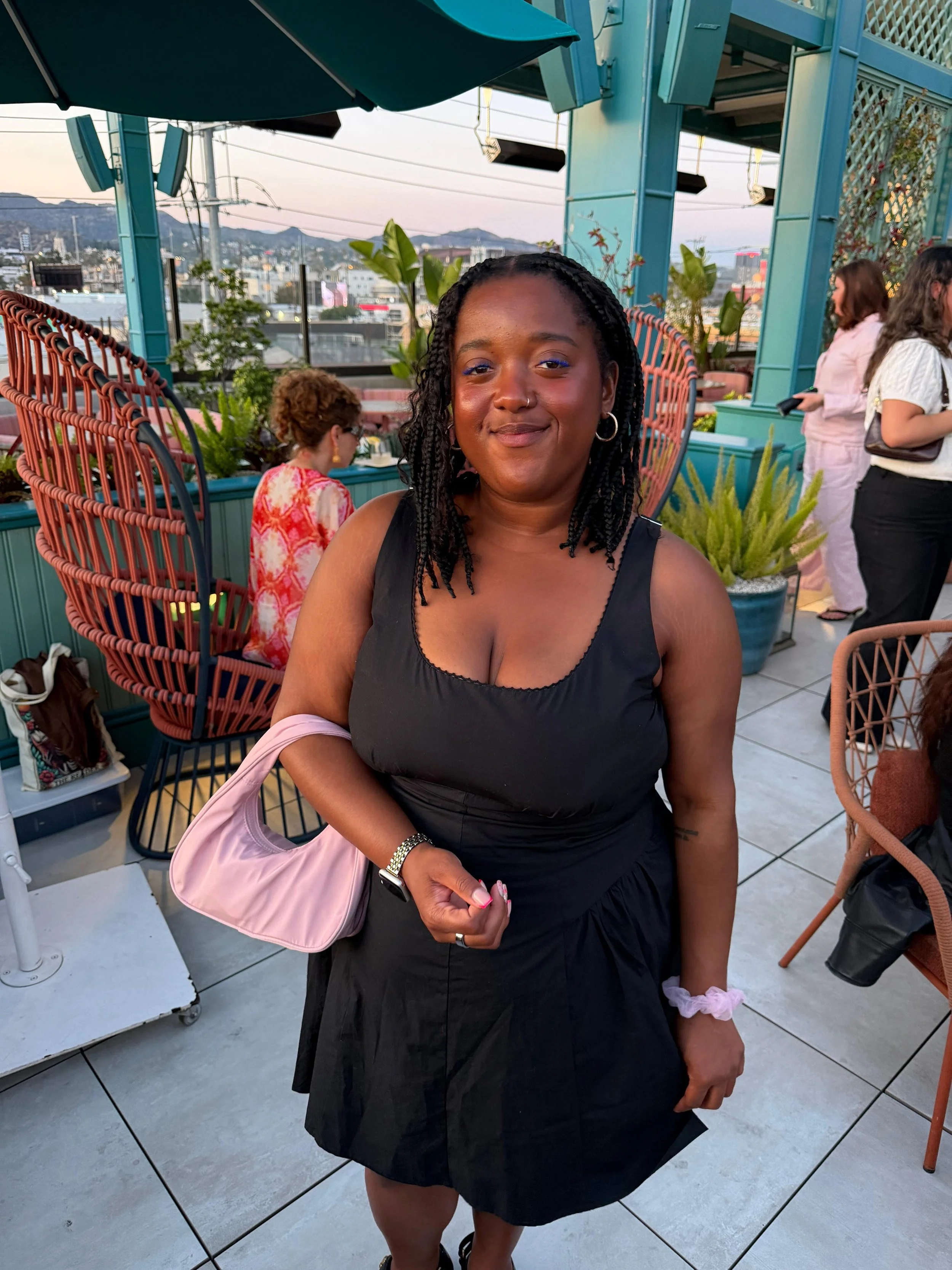 An LA rooftop soir&eacute;e with some beauty babes, courtesy of @thejuliettegroup 🧡