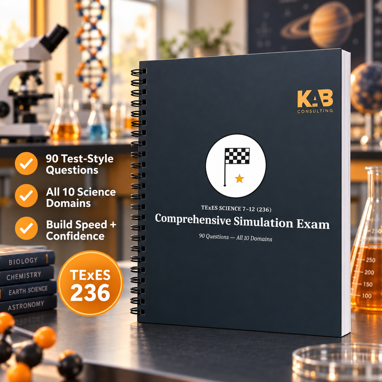 TExES Science 7-12 (236) — Comprehensive Exam (90 Questions)