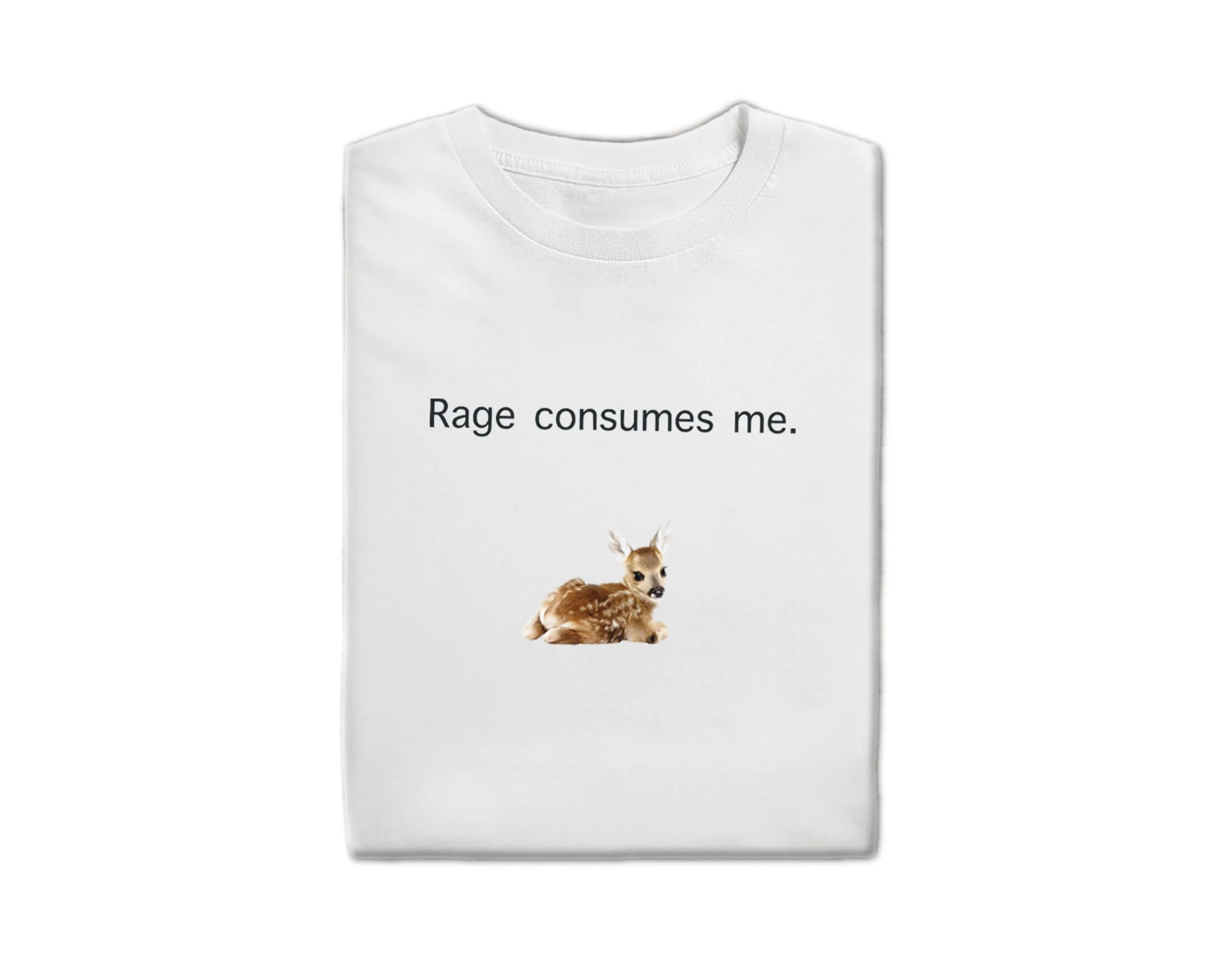 Rage Consumes Me Coquette Baby Tee