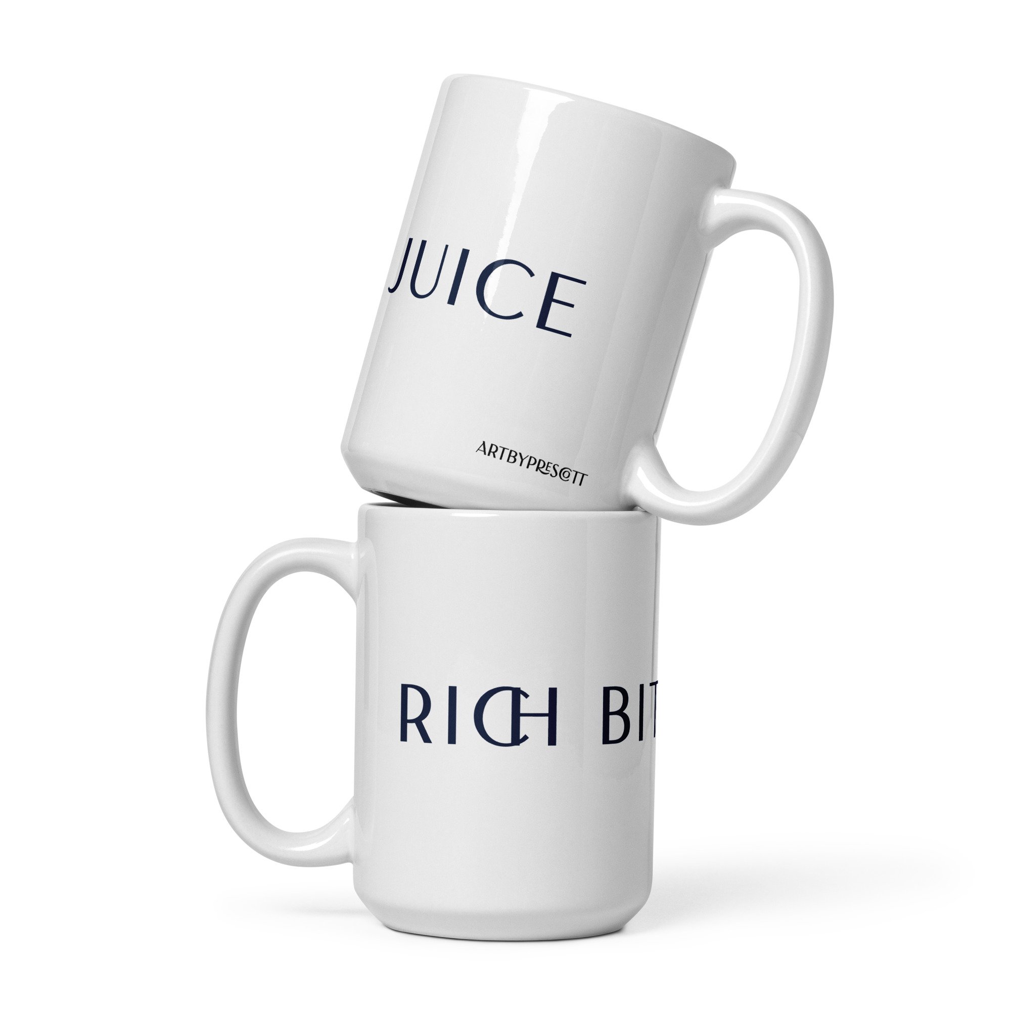 Rich Btch Glossy Mug