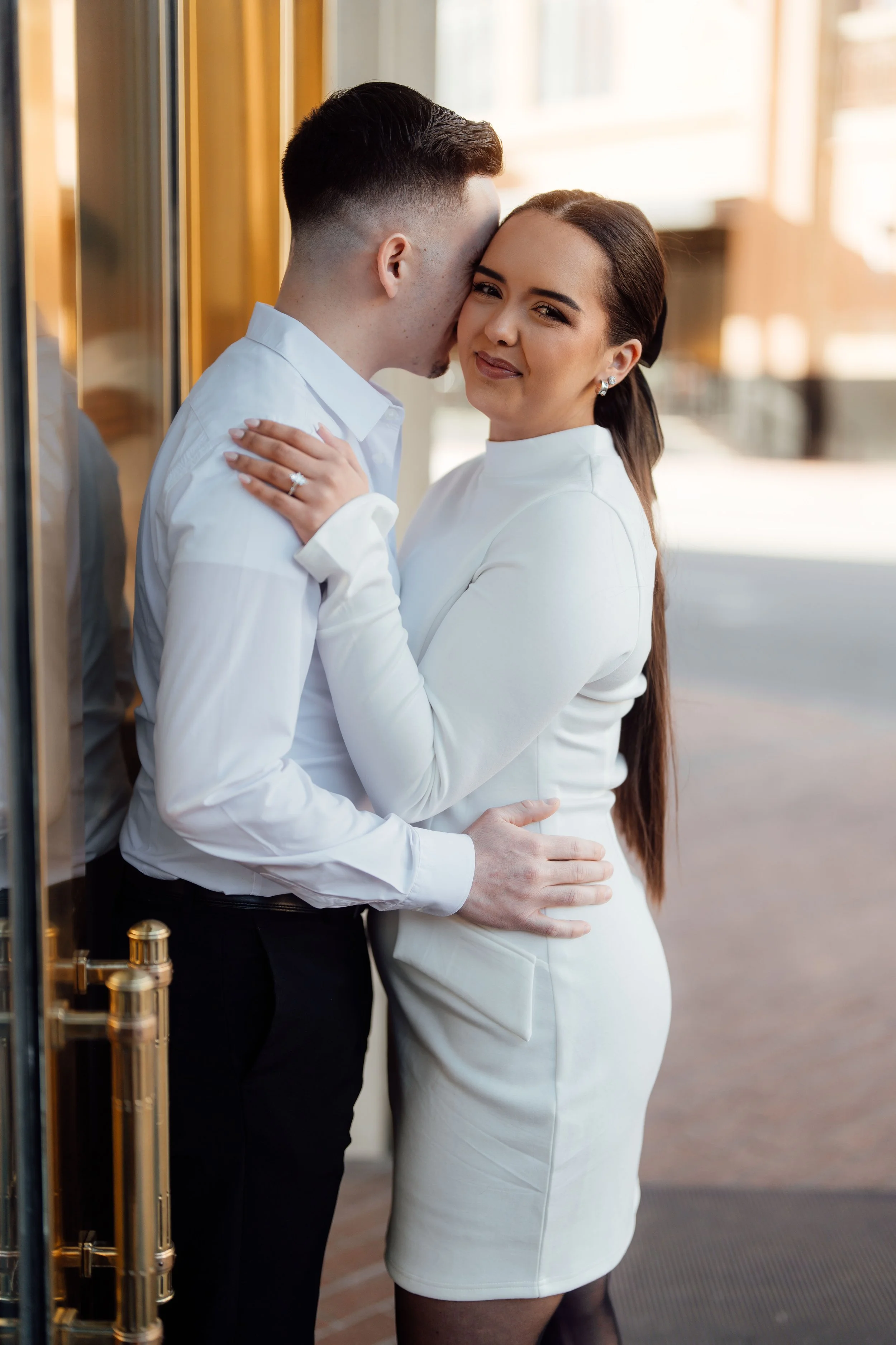 Lexeigh and Nathan engagement photograph 2