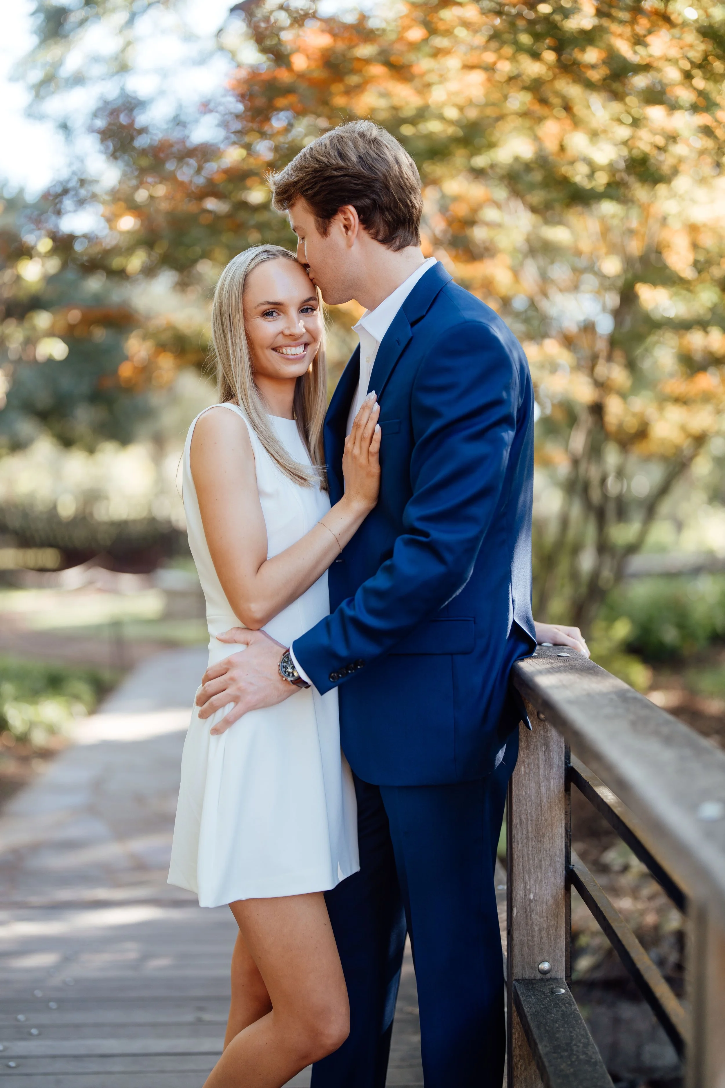 Kendall and Hunter engagement photograph 1