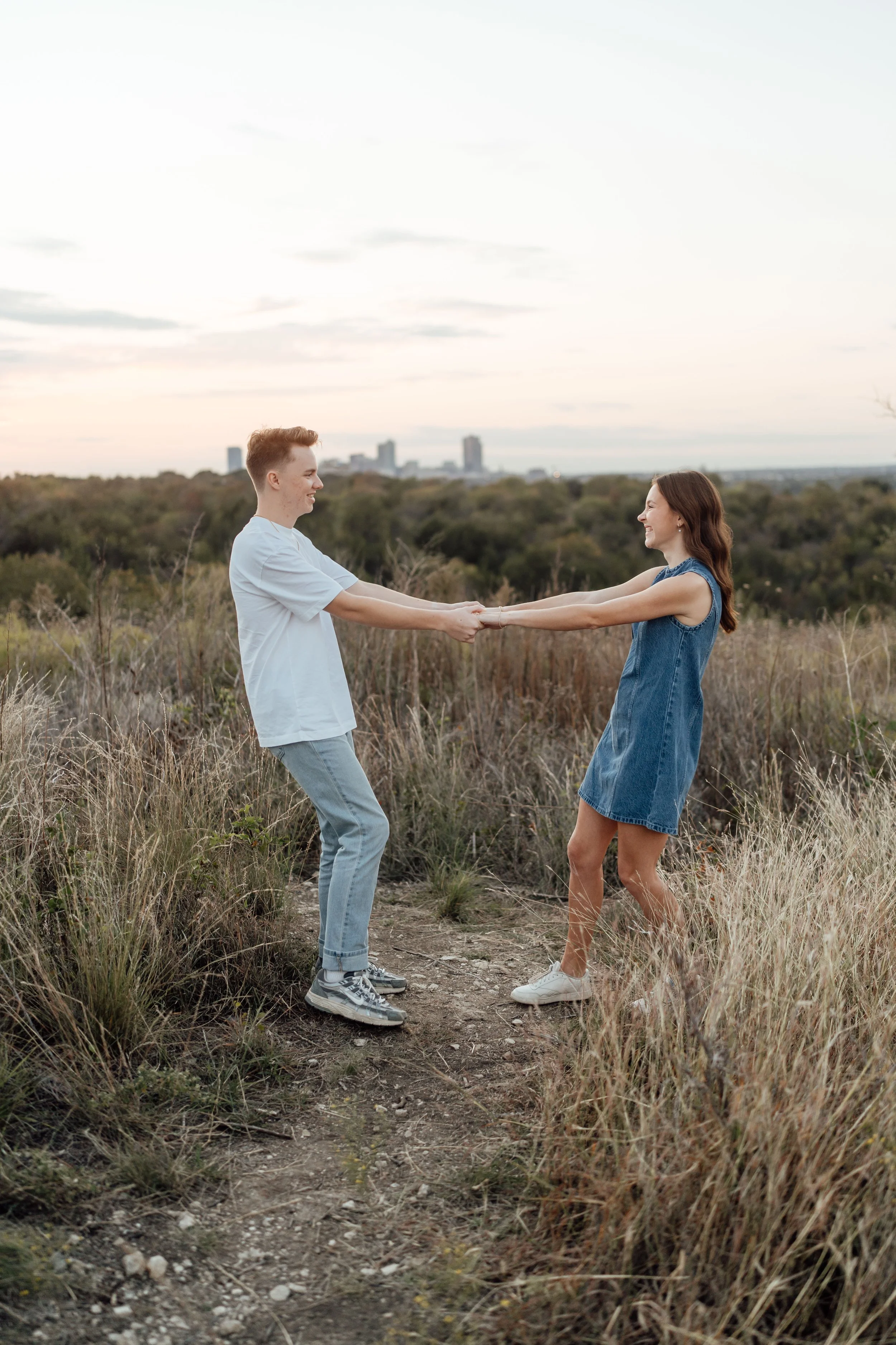 Dalanie and Tate engagement photograph 7
