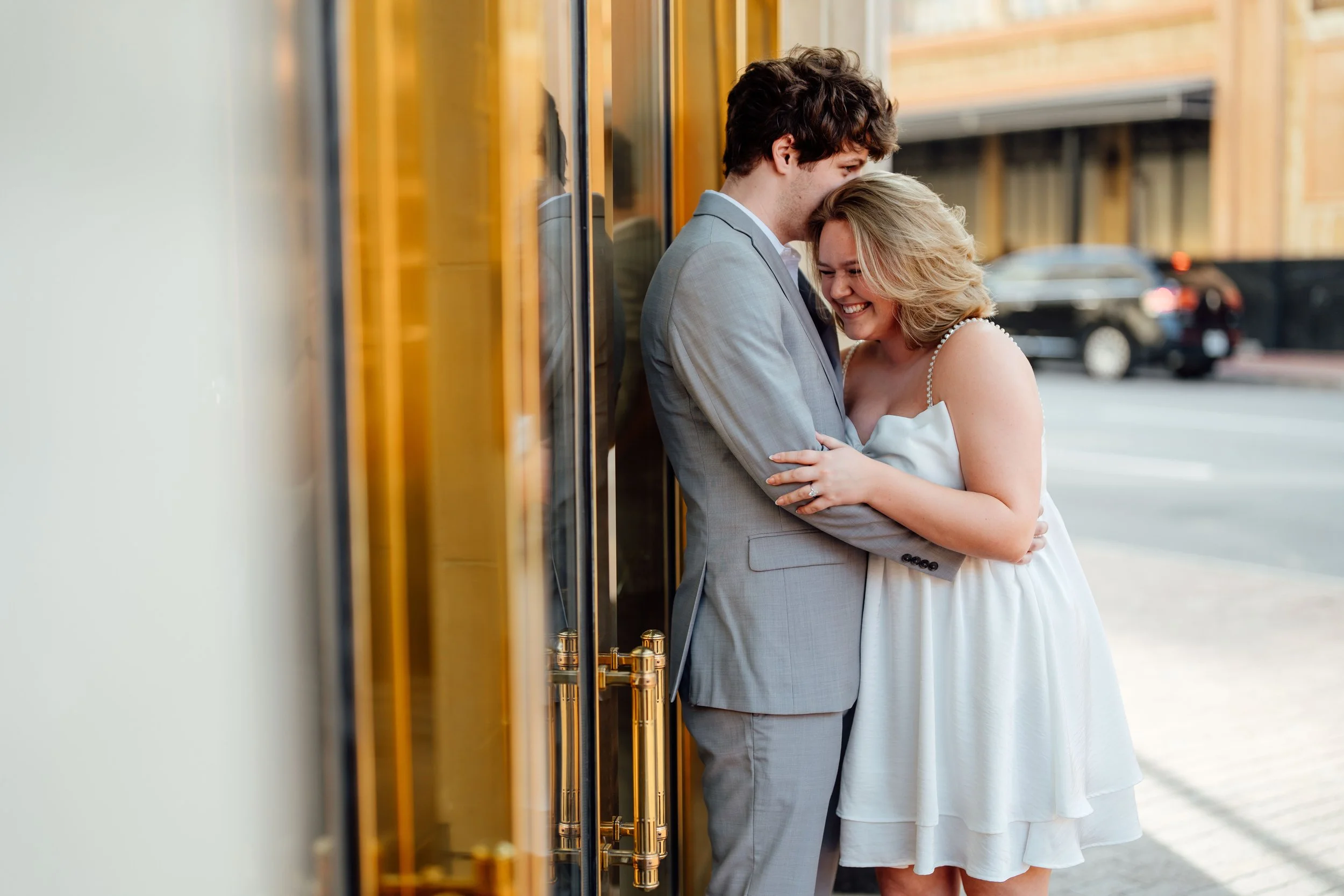 Ariel and Samuel engagement photograph 2