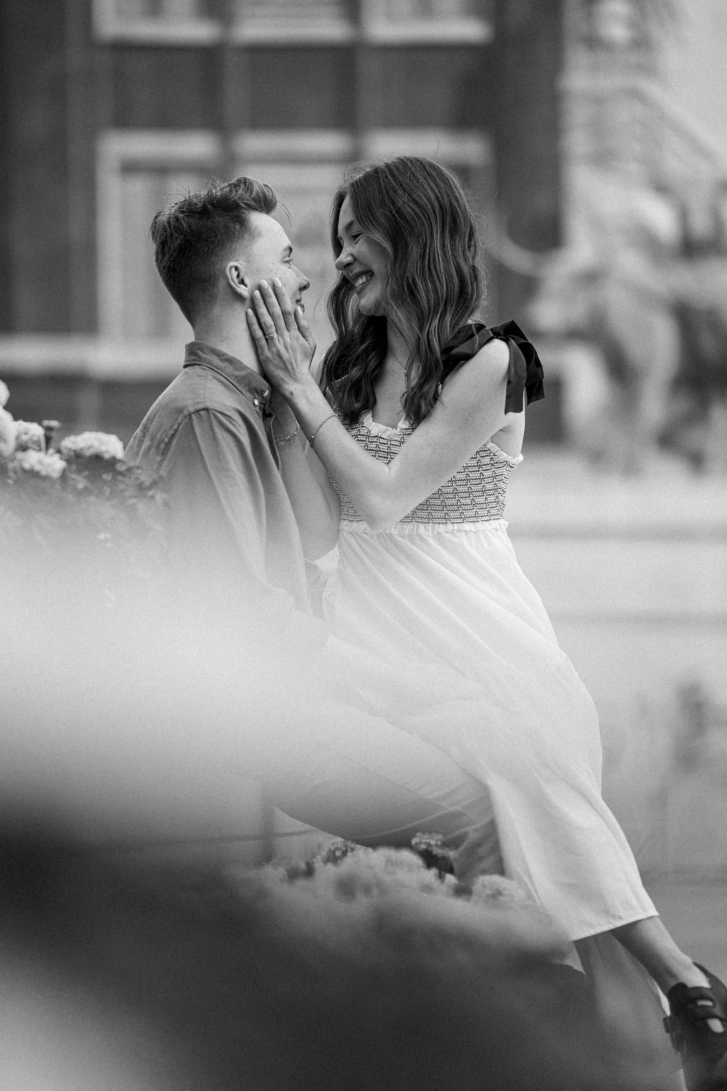 Dalanie and Tate engagement photograph 3